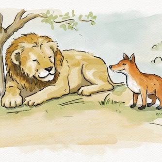 The Old Lion and The Fox